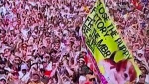 Glastonbury Flag June 2025