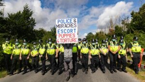 Police and Protesters Clash