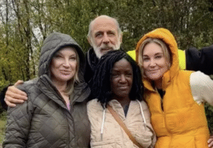 Celebrity visitors to camp